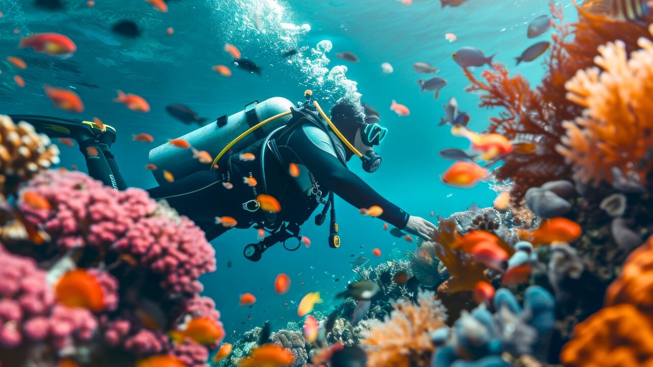 Diving or snorkeling (2)